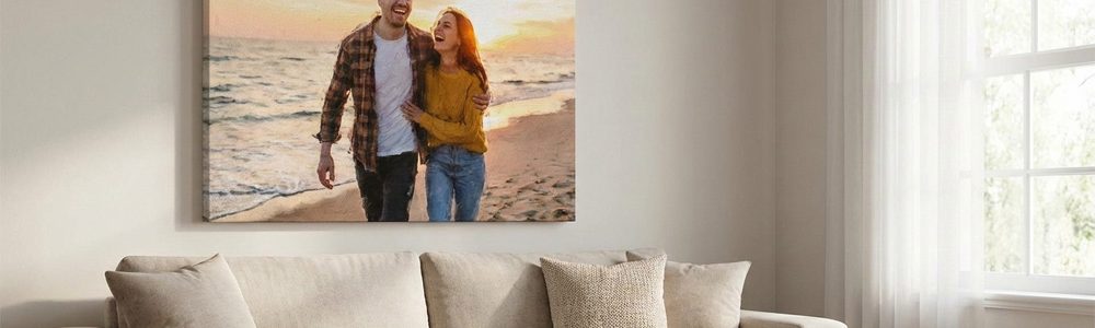 Valentine’s Day Gift Ideas: Turn Your Favourite Couple Photos into Canvas Art