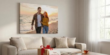 Valentine’s Day Gift Ideas: Turn Your Favourite Couple Photos into Canvas Art